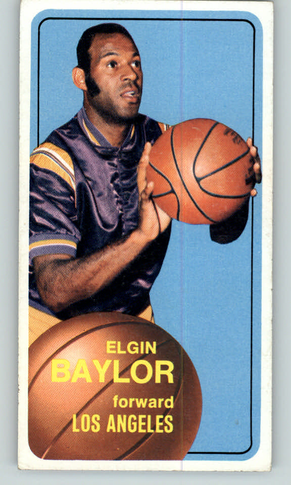 1970 Topps Basketball #065 Elgin Baylor Lakers EX-MT 388698