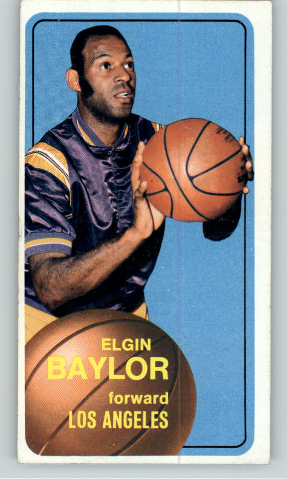 1970 Topps Basketball #065 Elgin Baylor Lakers EX-MT 388699