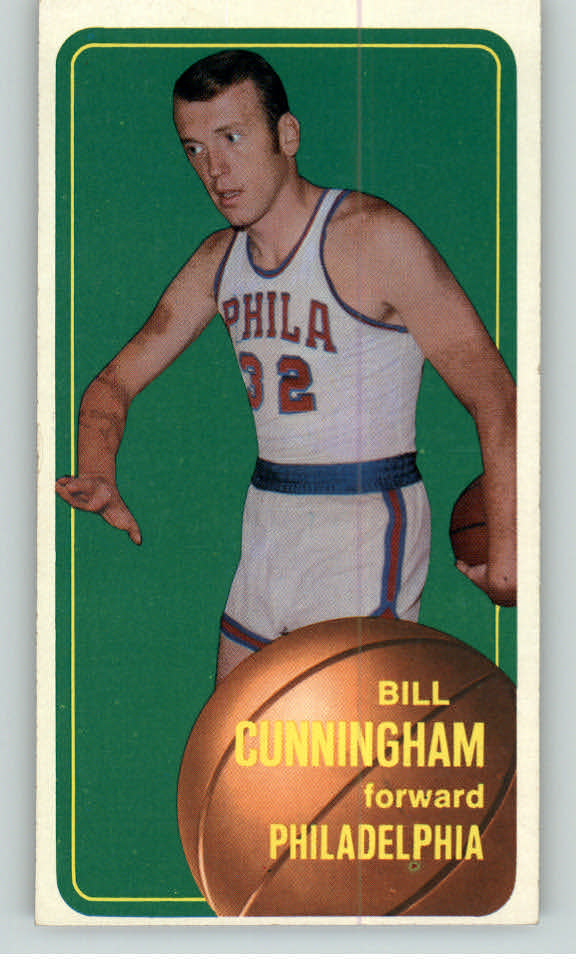 1970 Topps Basketball #140 Billy Cunningham 76ers EX-MT 388735