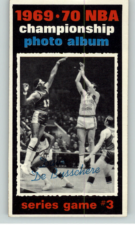 1970 Topps Basketball #170 Championship Game 3 Chamberlain EX-MT 388751