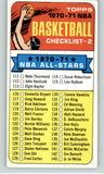 1970 Topps Basketball #101 Checklist 2 EX-MT Unmarked 388753