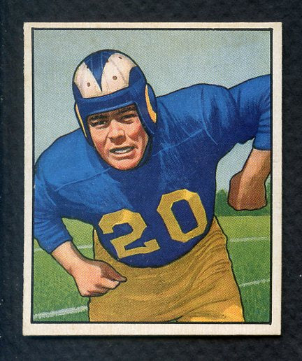 1950 Bowman Football #053 Dick Huffman Rams NR-MT 389156