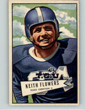 1952 Bowman Large Football #115 Keith Flowers Lions EX-MT 389169
