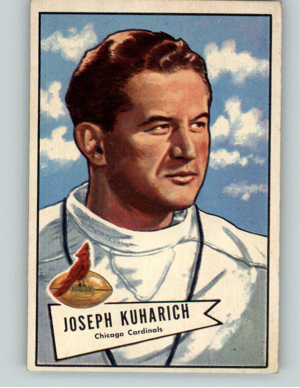 1952 Bowman Large Football #075 Joe Kuharich Cardinals EX-MT 389170