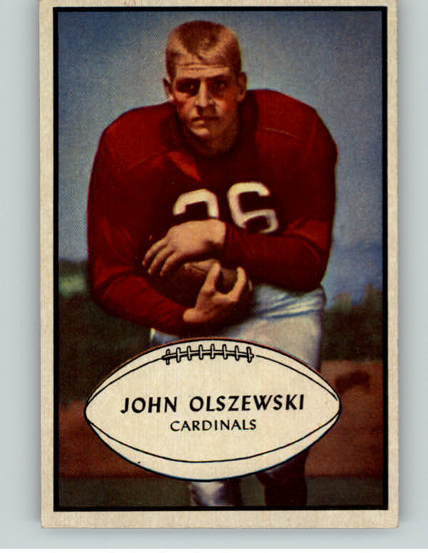 1953 Bowman Football #045 John Olszewski Cardinals EX-MT 389195