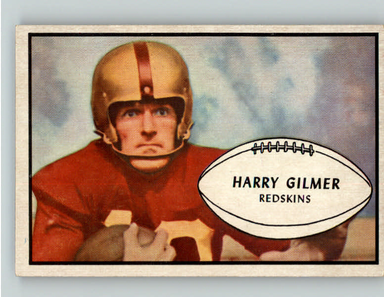 1953 Bowman Football #027 Harry Gilmer Washington EX-MT 389197