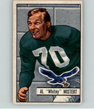 1951 Bowman Football #011 Whitey Wistert Eagles EX-MT 389205