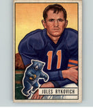 1951 Bowman Football #085 Jules Rykovich Bears EX-MT 389243