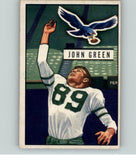 1951 Bowman Football #083 John Green Eagles EX-MT 389257