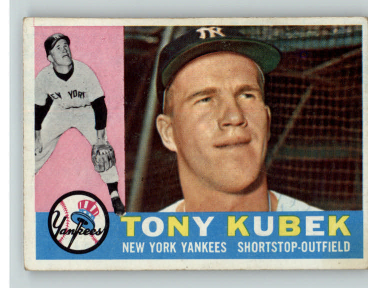 1960 Topps Baseball #083 Tony Kubek Yankees VG-EX 389553
