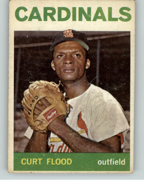 1964 Topps Baseball #103 Curt Flood Cardinals VG-EX 389561