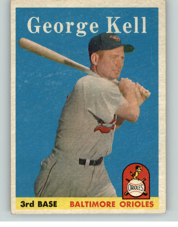 1958 Topps Baseball #040 George Kell Orioles VG 389642