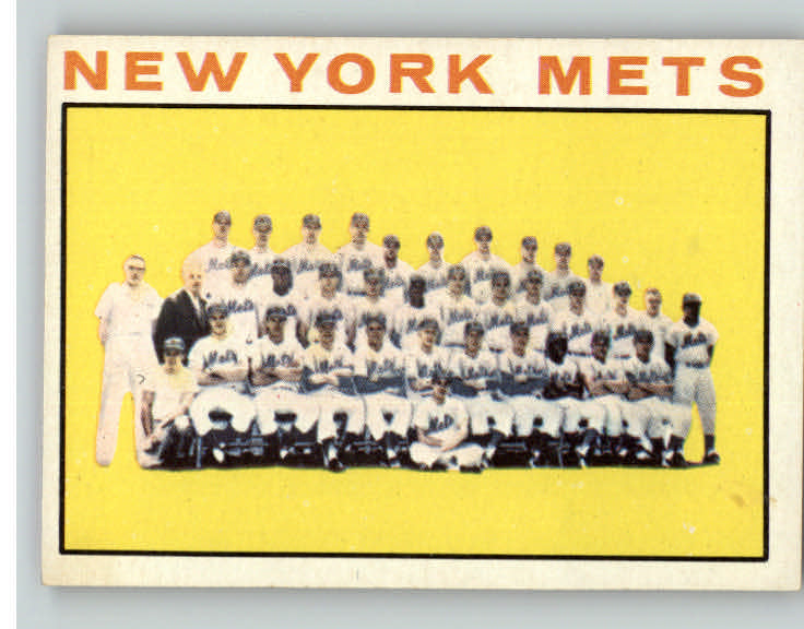 1964 Topps Baseball #027 New York Mets Team EX-MT 389849