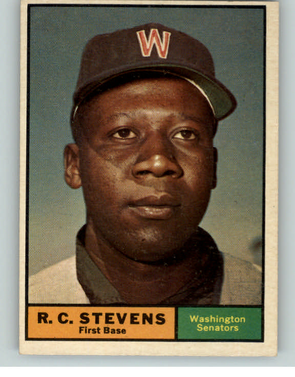 1961 Topps Baseball #526 R.C. Stevens Senators EX-MT 389911