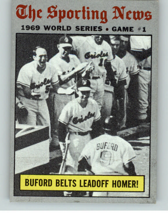 1970 Topps Baseball #305 World Series Game 1 EX 390171