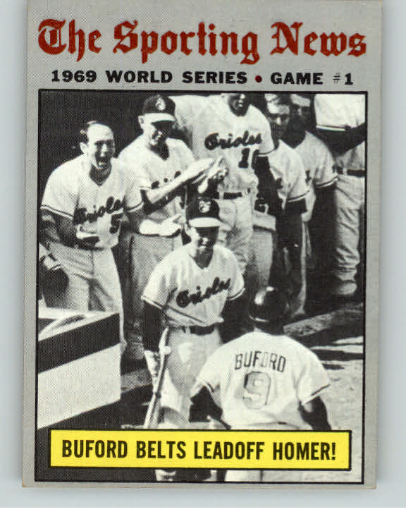 1970 Topps Baseball #305 World Series Game 1 EX 390178