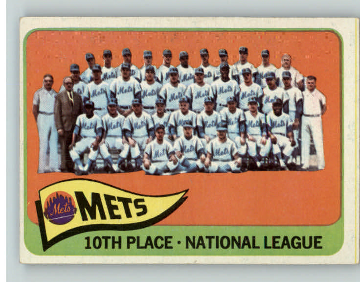 1965 Topps Baseball #551 New York Mets Team EX-MT 390208