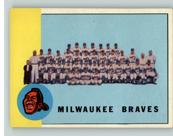 1963 Topps Baseball #503 Milwaukee Braves Team NR-MT 390248