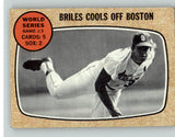 1968 Topps Baseball #153 World Series Game 3 VG-EX 390394