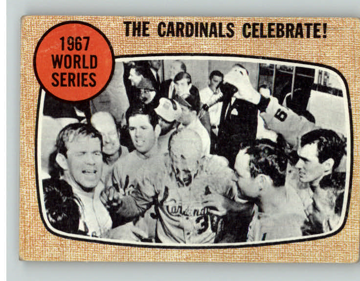 1968 Topps Baseball #158 World Series Summary VG-EX 390397