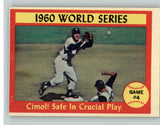 1961 Topps Baseball #309 World Series Game 4 VG-EX 390412