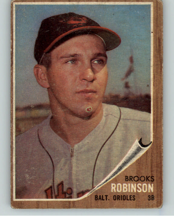 1962 Topps Baseball #045 Brooks Robinson Orioles VG 391176