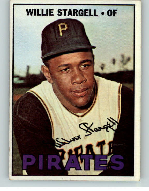 1967 Topps Baseball #140 Willie Stargell Pirates EX-MT 391184
