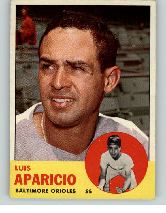 1963 Topps Baseball #205 Luis Aparicio Orioles EX-MT 391238