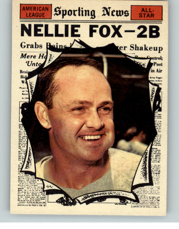 1961 Topps Baseball #570 Nellie Fox A.S. White Sox NR-MT 392266