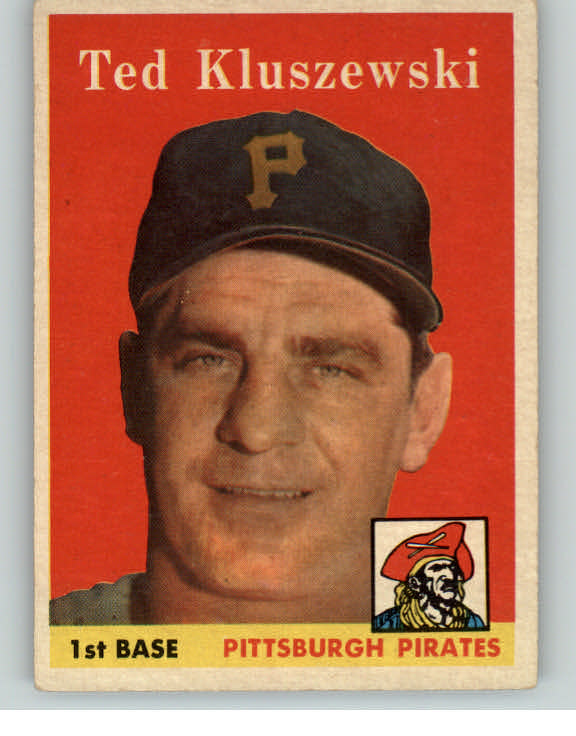 1958 Topps Baseball #178 Ted Kluszewski Pirates VG-EX 392302