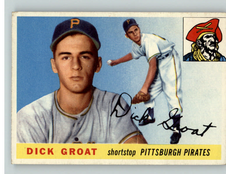 1955 Topps Baseball #026 Dick Groat Pirates VG-EX 392384