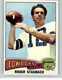 1975 Topps Football #145 Roger Staubach Cowboys NR-MT 392507
