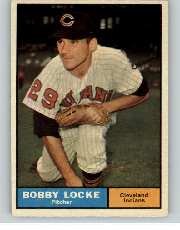 1961 Topps Baseball #537 Bobby Locke Indians NR-MT 392650