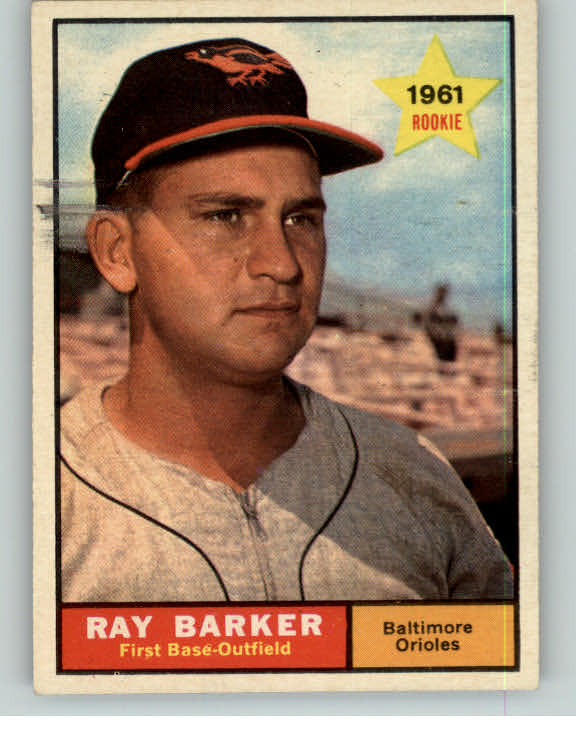 1961 Topps Baseball #428 Ray Barker Orioles VG-EX 392987