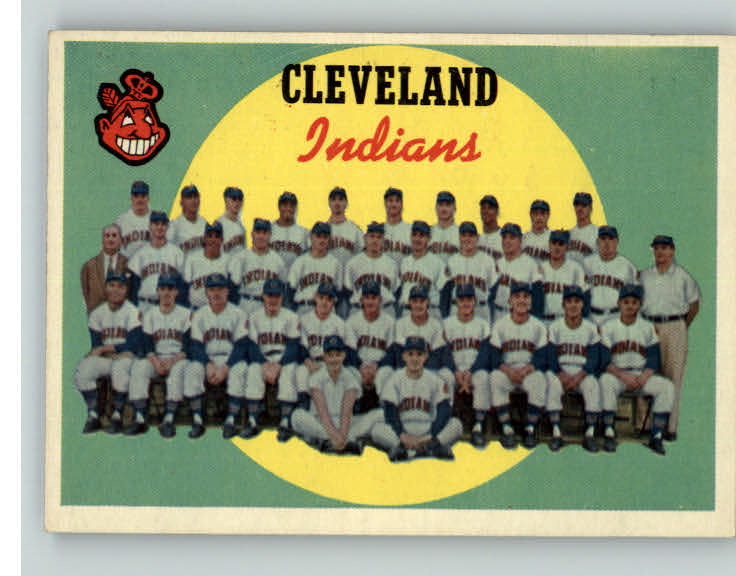 1959 Topps Baseball #476 Cleveland Indians Team EX-MT 393066