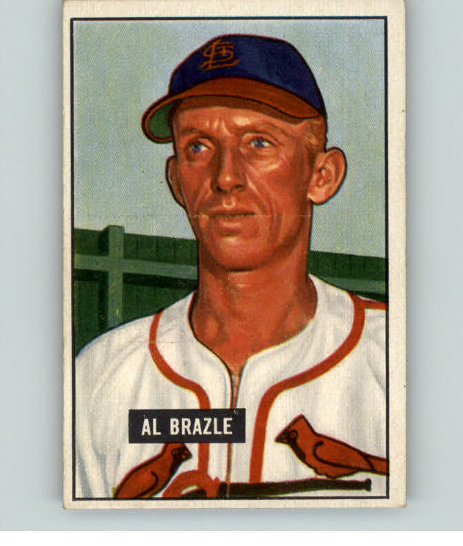 1951 Bowman Baseball #157 Al Brazle Cardinals EX-MT 393128