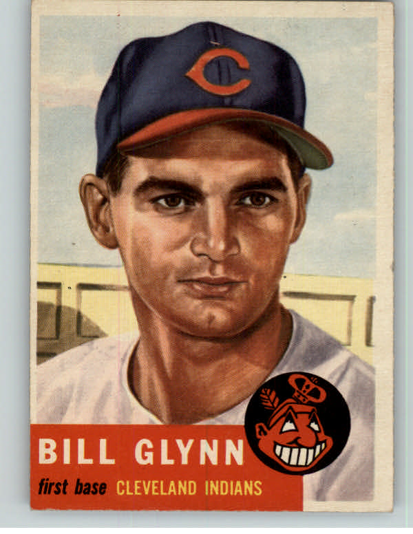 1953 Topps Baseball #171 Bill Glynn Indians NR-MT 393460