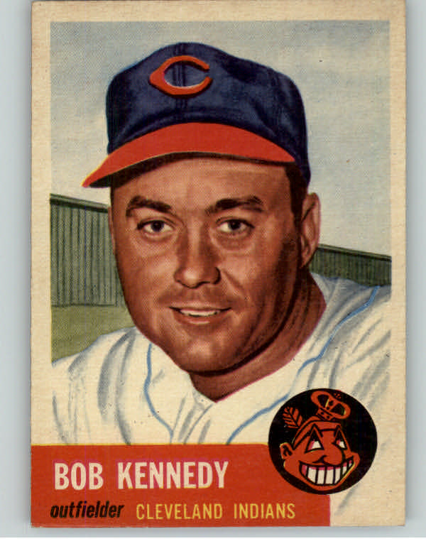 1953 Topps Baseball #033 Bob Kennedy Indians NR-MT 393626