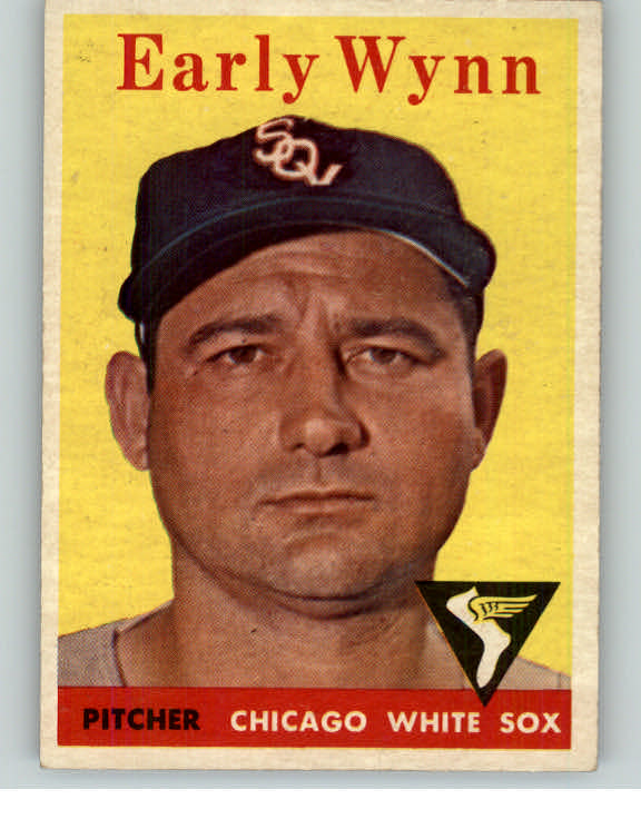 1958 Topps Baseball #100 Early Wynn White Sox EX-MT 394016