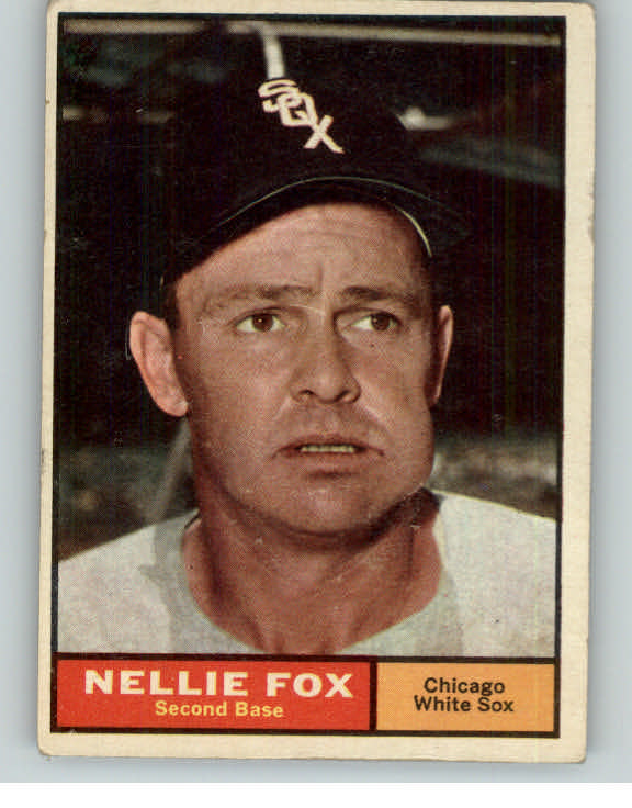 1961 Topps Baseball #030 Nellie Fox White Sox VG 394055