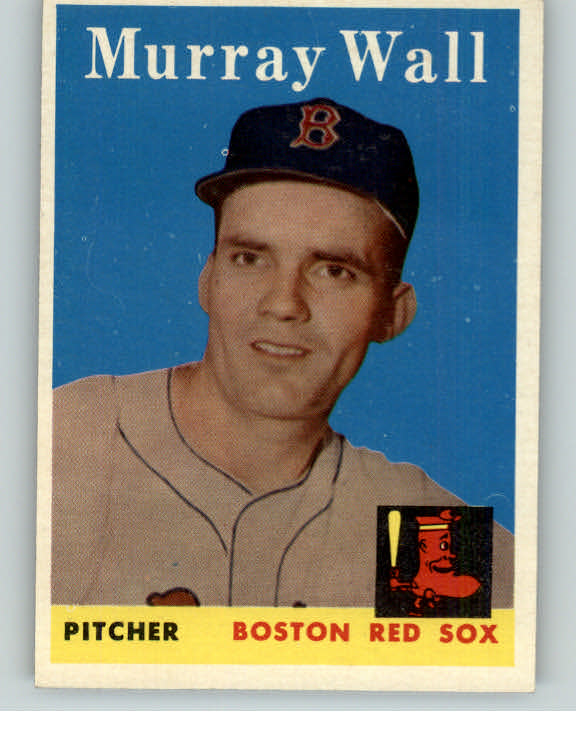 1958 Topps Baseball #410 Murray Wall Red Sox EX-MT/NR-MT 394264