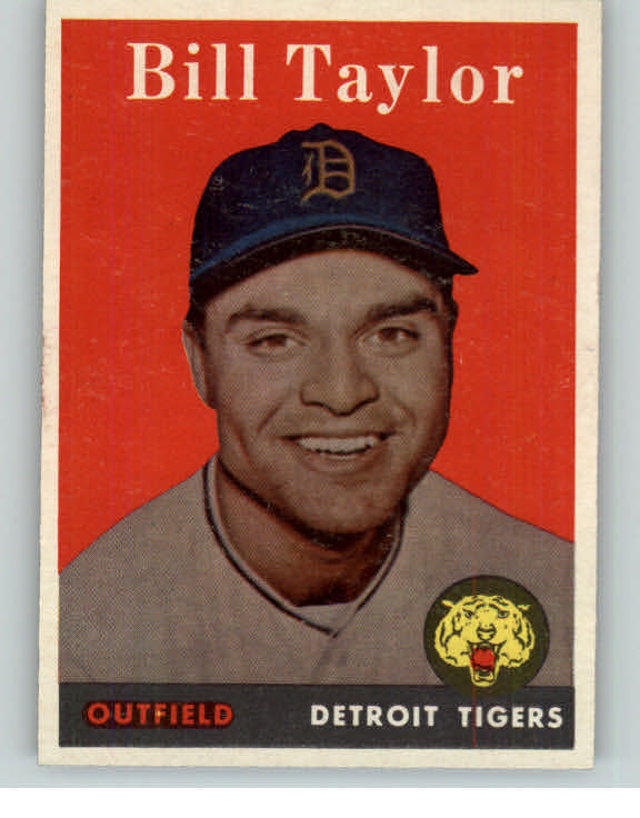 1958 Topps Baseball #389 Bill Taylor Tigers EX-MT/NR-MT 394272