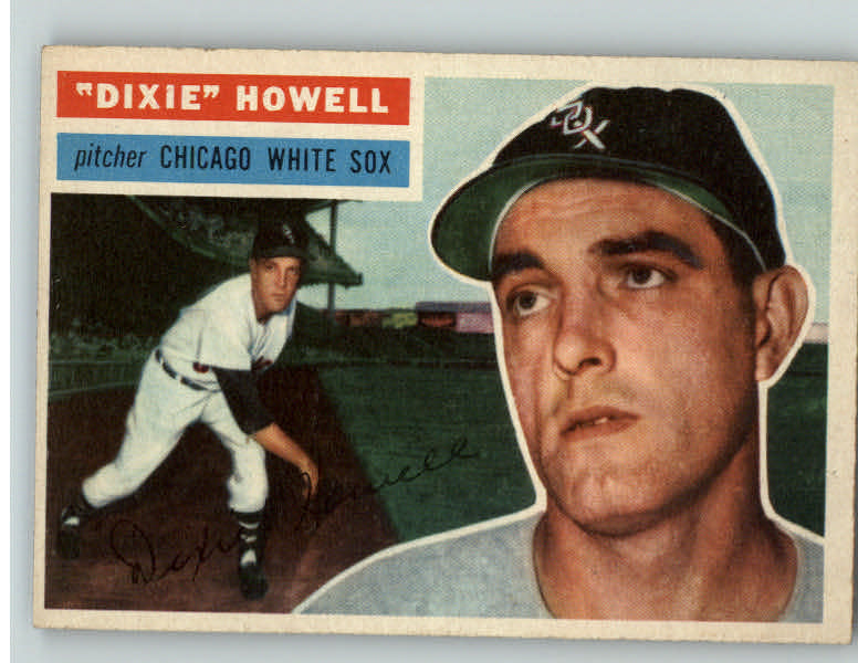 1956 Topps Baseball #149 Dixie Howell White Sox NR-MT Gray 395211