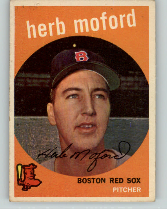 1959 Topps Baseball #091 Herb Moford Red Sox EX-MT 395695