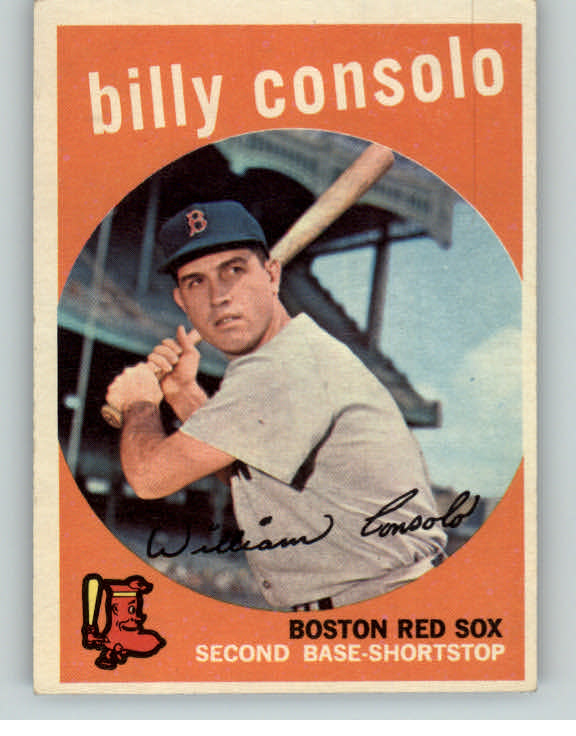 1959 Topps Baseball #112 Billy Consolo Red Sox EX-MT 395698