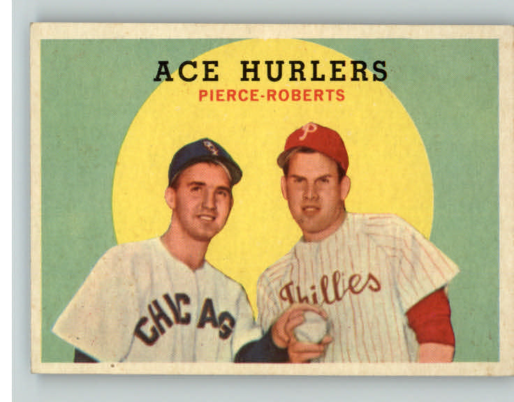 1959 Topps Baseball #156 Robin Roberts Billy Pierce EX-MT 395754
