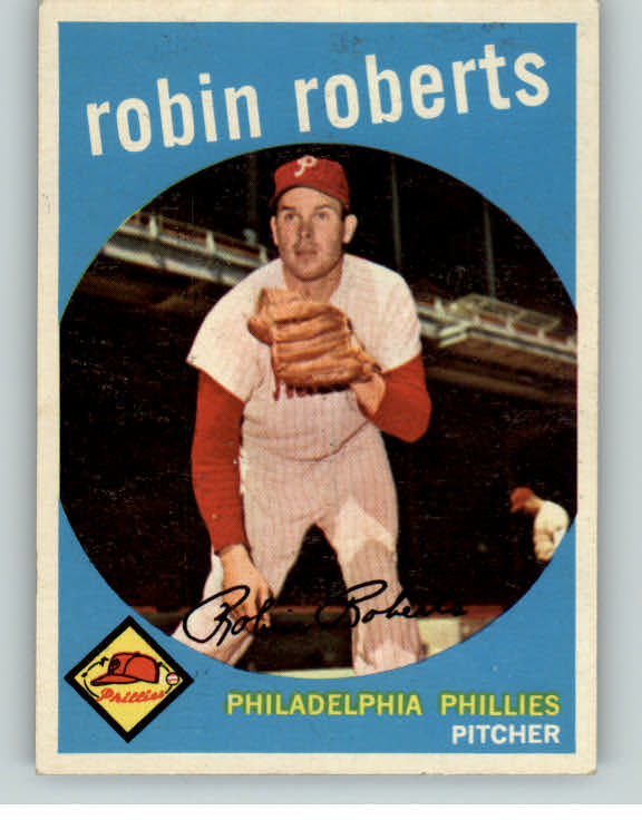 1959 Topps Baseball #352 Robin Roberts Phillies EX-MT 395755