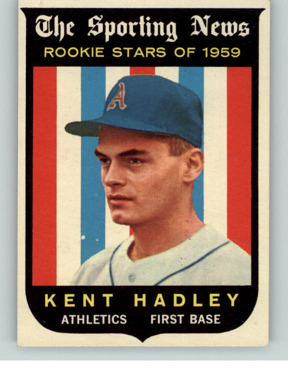 1959 Topps Baseball #127 Kent Hadley A's NR-MT 395813