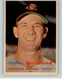 1957 Topps Baseball #263 George Strickland Indians EX-MT 395896