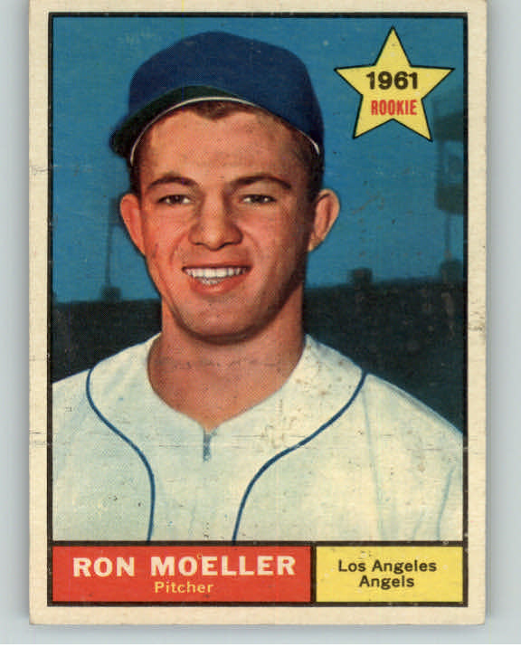 1961 Topps Baseball #466 Ron Moeller Angels EX-MT/NR-MT 395981